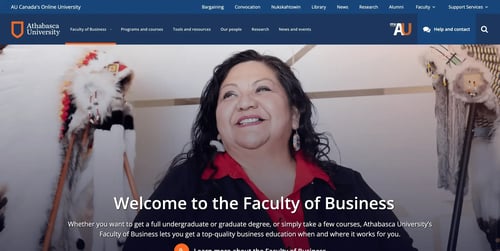 Athabasca University: Faculty Sites