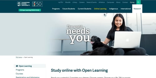 Thompson Rivers University: Open Learning